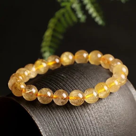A Practical Guide to Golden Rutilated Quartz: Meaning, Benefits & Uses - Buddha Bodhis A Practical Guide to Golden Rutilated Quartz Meaning, Benefits & Uses