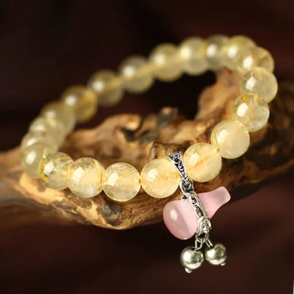A Practical Guide to Golden Rutilated Quartz: Meaning, Benefits & Uses 2 - Buddha Bodhis A Practical Guide to Golden Rutilated Quartz Meaning, Benefits & Uses