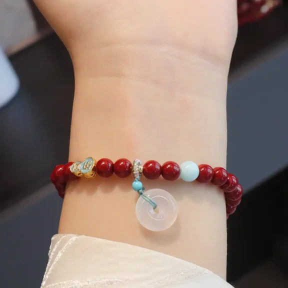 Cinnabar Bracelet: A Guide to Its Meaning, Healing Properties, and Use 2 - Buddha Bodhis Cinnabar Bracelet A Guide to Its Meaning, Healing Properties, and Use