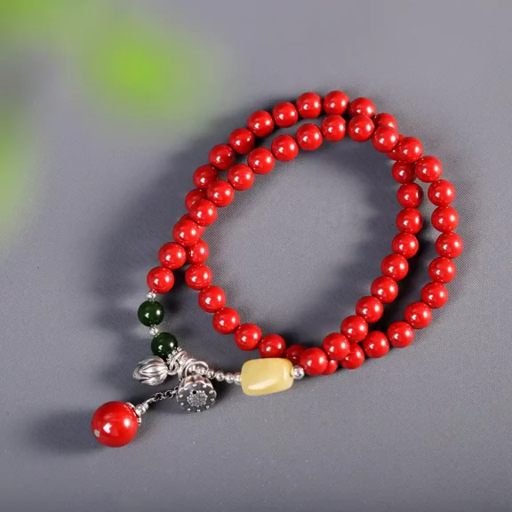 Cinnabar Bracelet: A Guide to Its Meaning, Healing Properties, and Use - Buddha Bodhis Cinnabar Bracelet A Guide to Its Meaning, Healing Properties, and Use