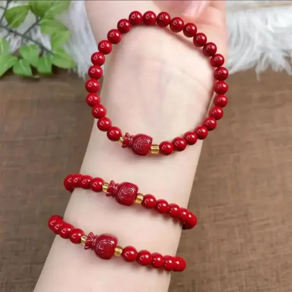 Cinnabar Bracelet: A Guide to Its Meaning, Healing Properties, and Use 3 - Buddha Bodhis Cinnabar Bracelet A Guide to Its Meaning, Healing Properties, and Use