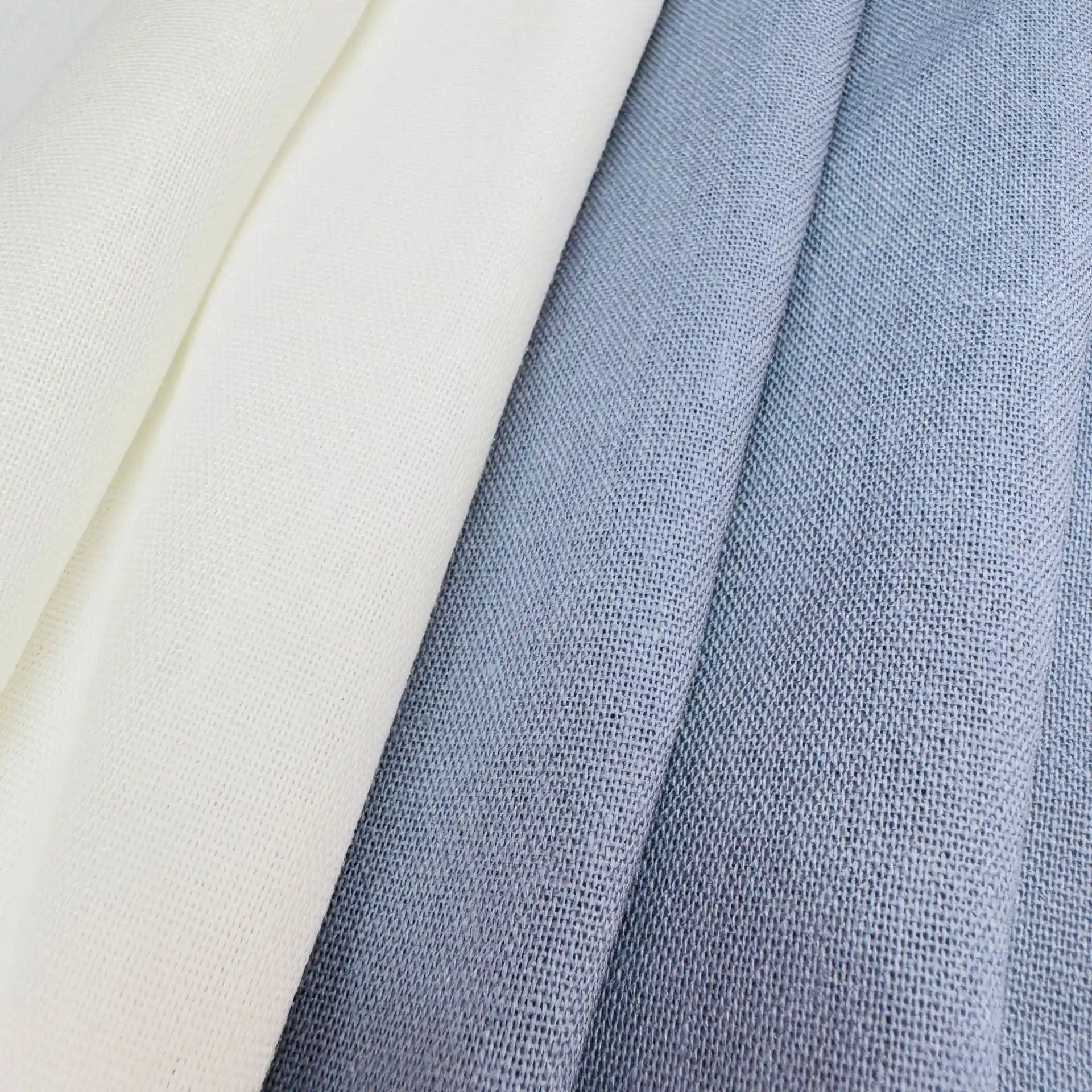 Oversized Vibrant Bohemian Paisley Meditation Shawl | Multi-Color Prayer Wrap for Chakra Balance 1 - Buddha Bodhis Close up of breathable linen and cotton fabric for zen clothing