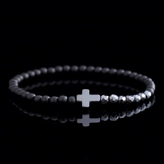 The Grounding Power of a Hematite Bracelet: A Guide to Its Meaning, Benefits, and Use 1 - Buddha Bodhis The Grounding Power of a Hematite Bracelet A Guide to Its Meaning, Benefits, and Use