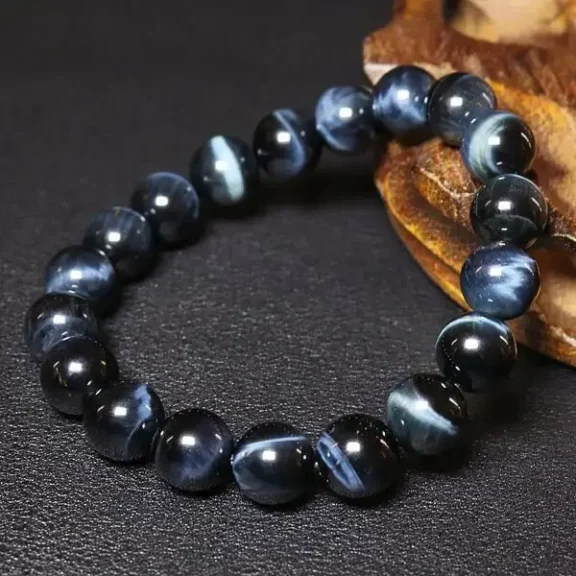 The Meaning of a Blue Tiger Eye Bracelet: Properties, Benefits, and How to Wear It - Buddha Bodhis The Meaning of a Blue Tiger Eye Bracelet Properties, Benefits, and How to Wear It