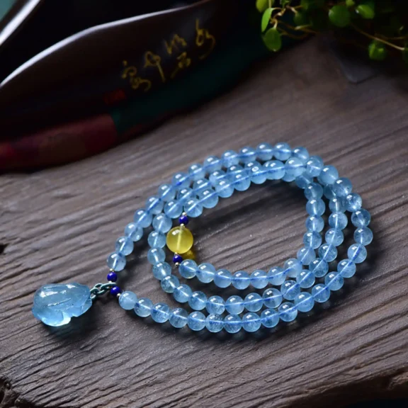 The Meaning of the Aquamarine Bracelet: A Guide to Its Benefits and Spiritual Properties - Buddha Bodhis The Meaning of the Aquamarine Bracelet A Guide to Its Benefits and Spiritual Properties