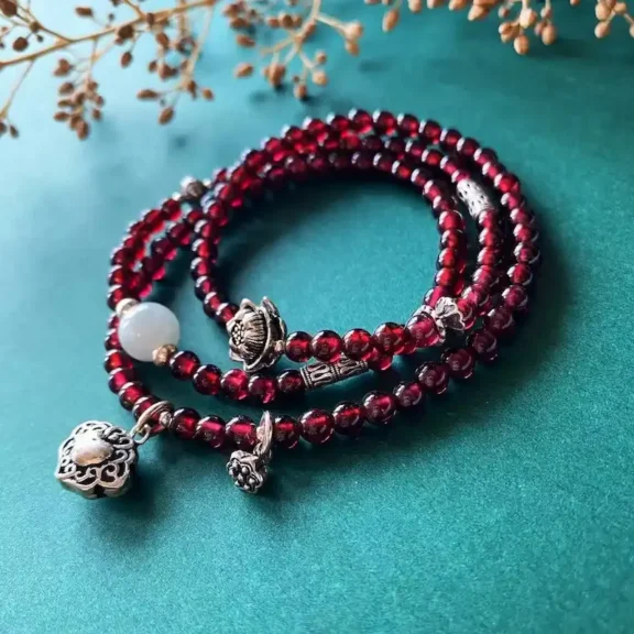 The Spiritual Meaning and Benefits of a Garnet Bracelet - Buddha Bodhis The Spiritual Meaning and Benefits of a Garnet Bracelet