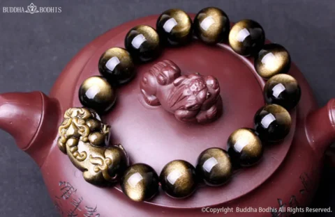 The Spiritual Meaning and Healing Properties of Gold Sheen Obsidian