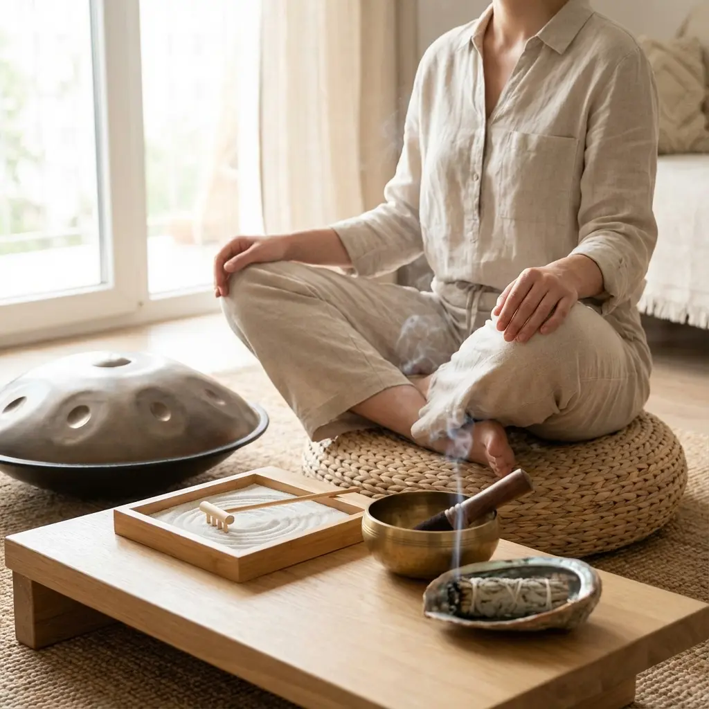 - Buddha Bodhis Various meditation practice tools including cushions and sound instruments