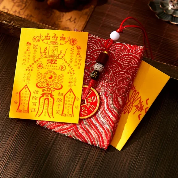 Aligning with the Fire Horse: Meditations and Mantras for 2026 4 - Buddha Bodhis Authentic 2026 Year of the Horse Tai Sui Talisman Taoist Protection & Luck Amulet