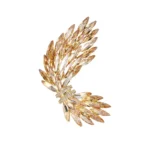 Golden Wing Austrian Crystal Brooch | Phoenix Rising Talisman for Heart Protection 4 - Buddha Bodhis Golden Wing Austrian Crystal Brooch | Phoenix Rising Talisman for Heart Protection