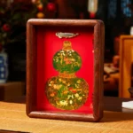 Handcrafted 3D Feng Shui Prosperity Frame | Wu Lou & Arowana for Wealth & Health - Buddha Bodhis Handcrafted 3D Feng Shui Prosperity Frame Wu Lou & Arowana for Wealth & Health