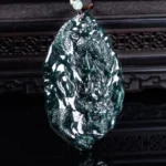 Handcrafted 3D Natural Jadeite Dragon Pendant | 60g Substantial Amulet for Success 2 - Buddha Bodhis Handcrafted 3D Natural Jadeite Dragon Pendant | 60g Substantial Amulet for Success