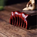 Handcrafted Indonesian Rosewood Cat Ear Comb | Scalp Gua Sha & Meridian Massage Tool 3 - Buddha Bodhis Handcrafted Indonesian Rosewood Cat Ear Comb | Scalp Gua Sha & Meridian Massage Tool