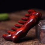 Handcrafted Indonesian Rosewood Cat Ear Comb | Scalp Gua Sha & Meridian Massage Tool 2 - Buddha Bodhis Handcrafted Indonesian Rosewood Cat Ear Comb | Scalp Gua Sha & Meridian Massage Tool