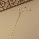 Handcrafted Lily of the Valley Metal Hairpin | Floral Hair Stick for Happiness & Grace 2 - Buddha Bodhis Handcrafted Lily of the Valley Metal Hairpin Floral Hair Stick for Happiness & Grace