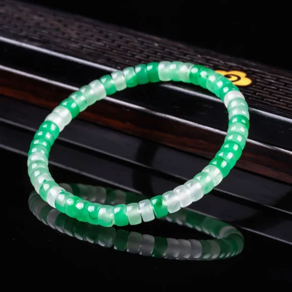Natural 6mm African Jade Abacus Bead Bracelet | Heart Chakra Healing & Prosperity 5 - Buddha Bodhis Natural 6mm African Jade Abacus Bead Bracelet Heart Chakra Healing & Prosperity