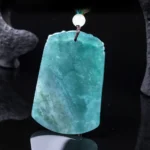 Natural Jadeite Landscape Pendant | Hand-Carved Shanshui Amulet for Success & Support 2 - Buddha Bodhis Natural Jadeite Landscape Pendant | Hand-Carved Shanshui Amulet for Success & Support