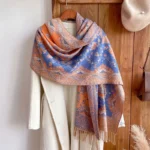 Oversized Vibrant Bohemian Paisley Meditation Shawl | Multi-Color Prayer Wrap for Chakra Balance 3 - Buddha Bodhis Oversized Vibrant Bohemian Paisley Meditation Shawl | Multi-Color Prayer Wrap for Chakra Balance