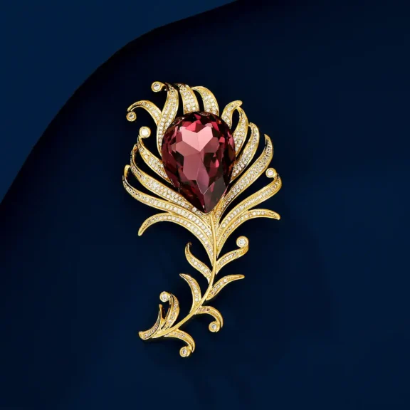 The Deeper Meaning of Wearing a Brooch: Symbolism, Protection, and the Heart Chakra - Buddha Bodhis The Deeper Meaning of Wearing a Brooch Symbolism, Protection, and the Heart Chakra