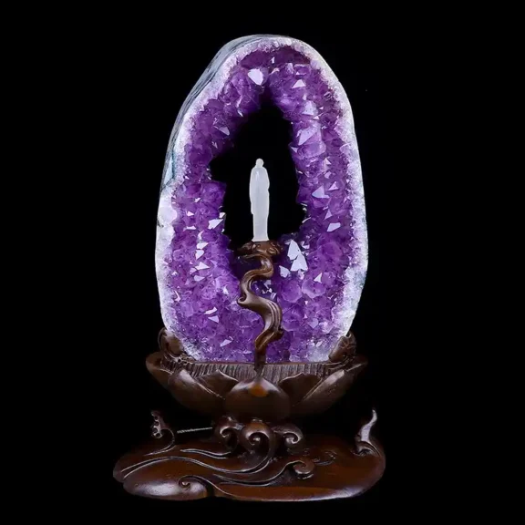 Your 2026 Guide to Amethyst Geode Placement for Luck & Wisdom - Buddha Bodhis Your 2026 Guide to Amethyst Geode Placement for Luck & Wisdom