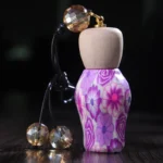 Hand-Painted Ceramic Essential Oil Diffuser Bottle | Portable Aromatherapy for Car & Home 2 - Buddha Bodhis Hand-Painted Ceramic Essential Oil Diffuser Bottle Portable Aromatherapy for Car & Home