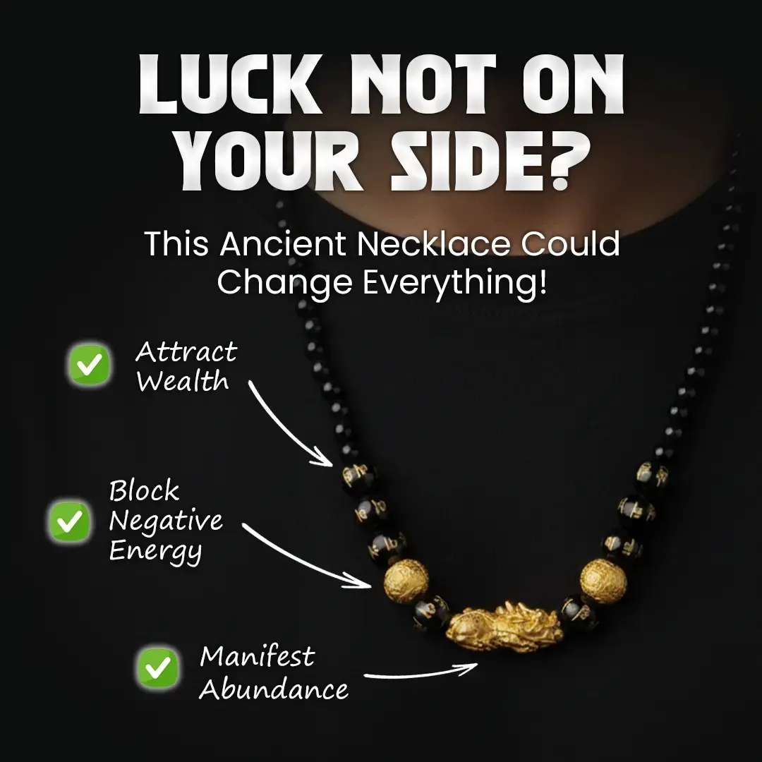 Natural Black Obsidian Pixiu Necklace Om Mani Padme Hum Mantra for Wealth & Protection (2) Natural Black Obsidian Pixiu Necklace | Om Mani Padme Hum Mantra for Wealth & Protection - Buddha Bodhis