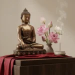 How to Properly Place a Buddha Statue at Home for Positive Energy 4 - Buddha Bodhis bronze-buddha-statue-home-altar-placement