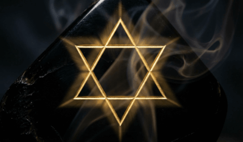 gold-star-of-david-sacred-geometry-symbol-mystic-smoke