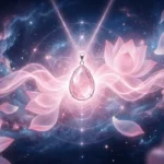 Rose Quartz Necklace Meaning: How to Use the Stone of Love for Healing and Connection - Buddha Bodhis rose-quartz-necklace-heart-chakra-lotus-cosmic-energy