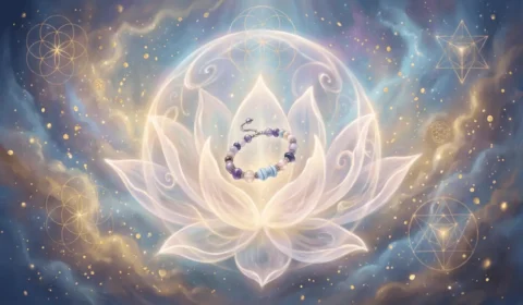 spiritual-lotus-gemstone-bracelet-sacred-geometry-cosmic