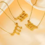 3D Balloon Angel Number Necklace - Tarnish-Free Titanium Steel Jewelry 3 - Buddha Bodhis 3D Balloon Angel Number Necklace - Tarnish-Free Titanium Steel Jewelry