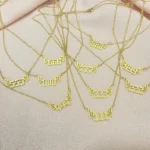 Butterfly Angel Number Necklace - Stainless Steel Gold Amulet for Women 1 - Buddha Bodhis Butterfly Angel Number Necklace - Stainless Steel Gold Amulet for Women