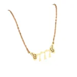 Butterfly Angel Number Necklace - Stainless Steel Gold Amulet for Women 4 - Buddha Bodhis Butterfly Angel Number Necklace - Stainless Steel Gold Amulet for Women