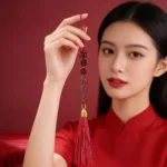 Handcrafted Cinnabar Horse Five Emperor Coins Keychain | 2026 Zodiac Amulet 1 - Buddha Bodhis Handcrafted Cinnabar Horse Five Emperor Coins Keychain | 2026 Zodiac Amulet