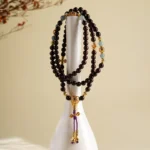 Handcrafted Natural Red Sandalwood & Jadeite Multi-wrap Bracelet 4 - Buddha Bodhis Handcrafted Natural Red Sandalwood & Jadeite Multi-wrap Bracelet - Buddha Bodhis