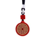 Natural Red Cinnabar Shan Gui Hua Qian Necklace - Protection Amulet 4 - Buddha Bodhis Natural Red Cinnabar Shan Gui Hua Qian Necklace - Protection Amulet