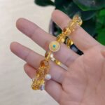 Home 130 - Buddha Bodhis Natural Tower Citrine Wheel of Fortune Bracelet - Handcrafted Wealth Amulet photo review