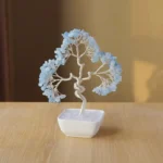 Natural Gemstone Tree of Life Statue - Handcrafted Feng Shui Money Tree 3 - Buddha Bodhis Natural Gemstone Tree of Life Statue - Handcrafted Feng Shui Money Tree