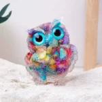 Natural Gemstone Owl Statue - Handcrafted Crystal Wisdom Guardian 3 - Buddha Bodhis Natural Gemstone Owl Statue - Handcrafted Crystal Wisdom Guardian