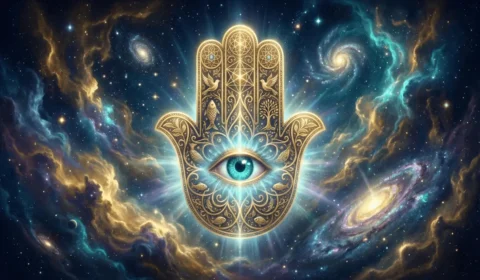 golden-hamsa-hand-evil-eye-cosmic-spiritual-protection