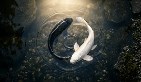 The Spiritual Meaning of Two Koi Fish: Symbolism of Harmony, Love, and Yin Yang