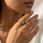 Green Aventurine 14K Gold Ring – Attract Prosperity, Calm the Mind & Seize New Opportunities 1 - Buddha Bodhis 14k-gold-green-aventurine-bead-open-ring