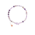 Amethyst and S925 Silver Anklet – Inner Peace & Spiritual Harmony - Buddha Bodhis Amethyst and S925 Silver Anklet – Inner Peace & Spiritual Harmony