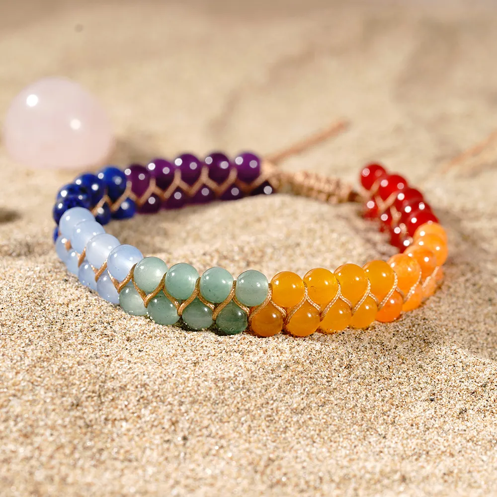 Lapis Lazuli Crystal Anklet for Inner Peace & Spiritual Harmony-1 Lapis Lazuli Crystal Anklet for Inner Peace & Spiritual Harmony-1