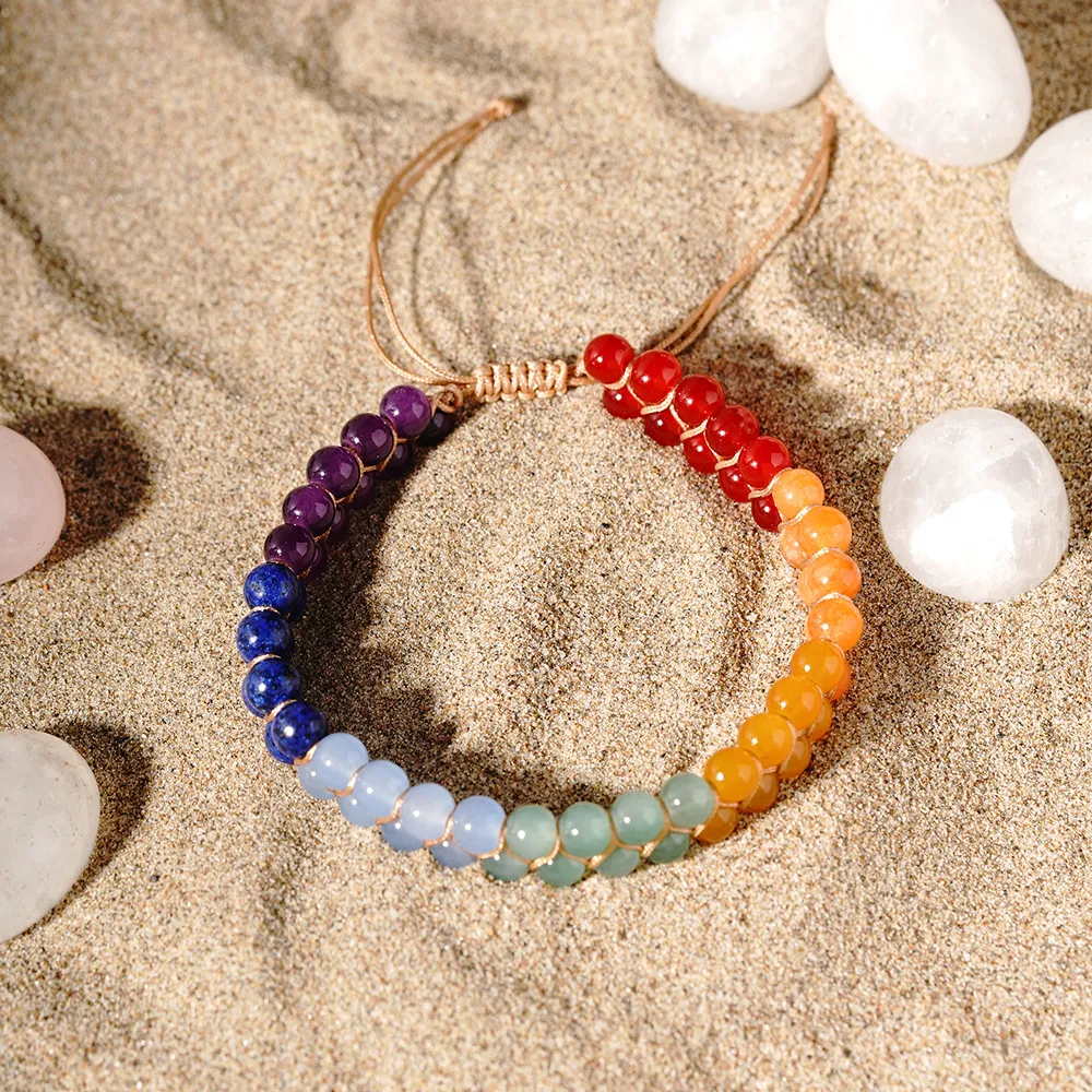 Lapis Lazuli Crystal Anklet for Inner Peace & Spiritual Harmony-3 Lapis Lazuli Crystal Anklet for Inner Peace & Spiritual Harmony-3