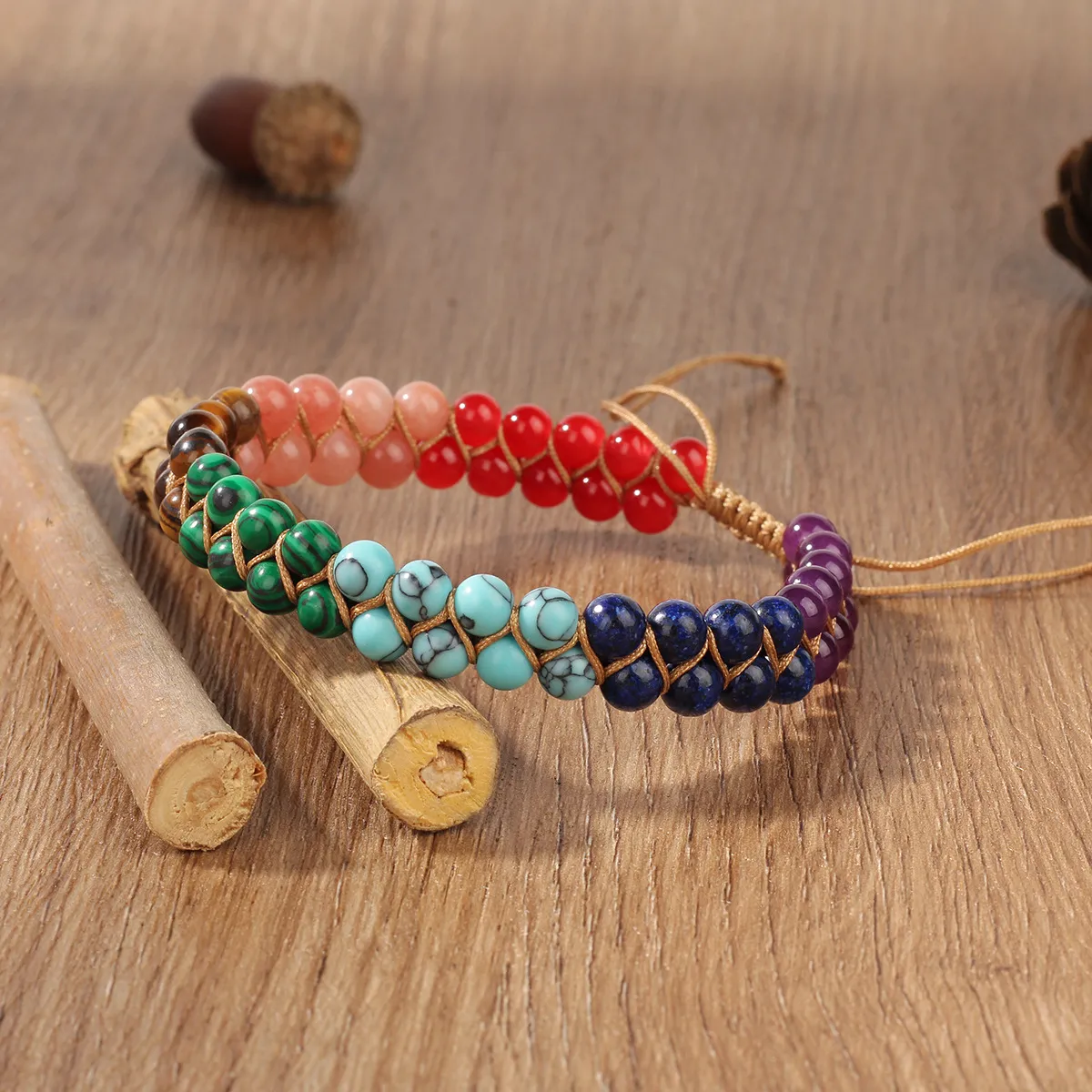 Lapis Lazuli Crystal Anklet – Enhance Insight & Spiritual Balance-2 Lapis Lazuli Crystal Anklet – Enhance Insight & Spiritual Balance-2