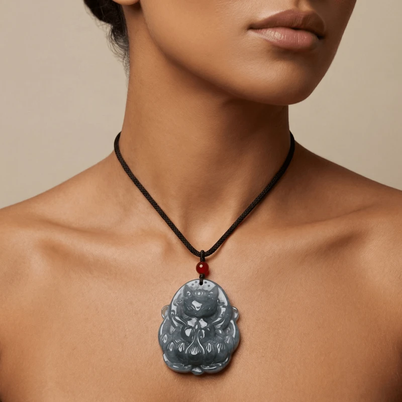 black-jade-nine-tailed-fox-necklace-pendant-luxury black-jade-nine-tailed-fox-necklace-pendant-luxury