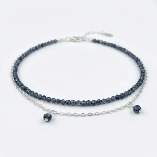 double-layer-beaded-silver-anklet