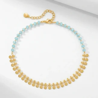 gold-blue-beaded-coin-ANKLET