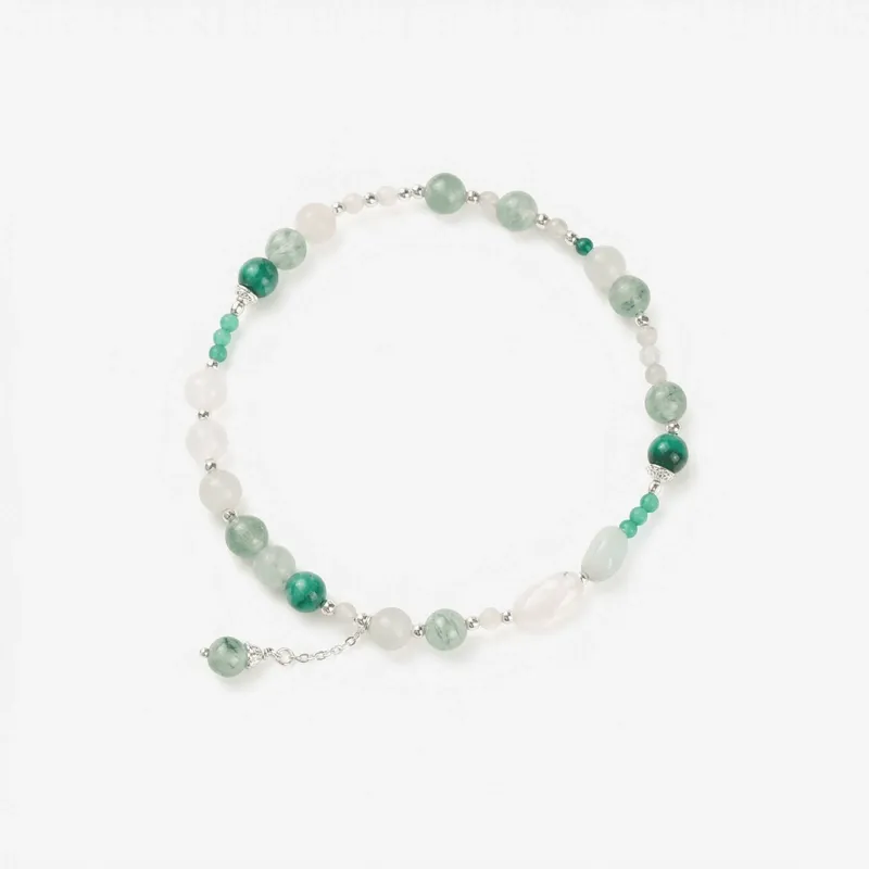 green-jade-beaded-anklet-handmade-jewelry green-jade-beaded-anklet-handmade-jewelry